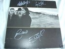 Signed U2 Joshua Tree Vintage LP Album x 4 w/ COA