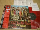 Beatles JAPAN MONO RED WAX SGT PEPPERS LONELY HEART OBI