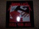 METALLICA SIGNED KILL EM ALL CLIFF BURTON AUTOGRAPHED