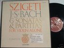JOSEPH SZIGETI solo Bach Sonatas & Partitas Bach Guild