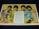 BEATLES Original 1967 Sgt Pepper FAN CLUB Poster+N/L