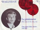 JOHNNY HALLYDAY - LE PENITENCIER - RARE DUTCH PS 1964