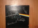 PINK FLOYD GROUP SIGNED 'DARK SIDE OF THE MOON' VINYL