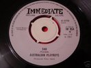 AUSTRALIAN PLAYBOYS 'SAD' Rare PSYCH/FREAKBEAT UK 45