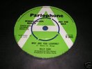 Billy Fury Why Are You Leaving? Parlophone demo 5845