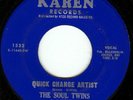Rare Northern Soul MINT The Soul Twins KAREN 45 RPM