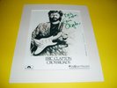 Eric Clapton SIGNED crossroads PROMO still authentic