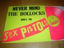 SEX PISTOLS Never Mind The Bollocks PINK VINYL LP MINT