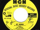 THE BEATLES    MY BONNIE  MGM YELLOW LABEL PROMO 45