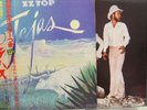 ZZ TOP tejas JAPAN VINYL LP RECORD W/OBI & POSTER