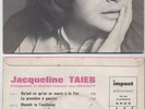 JACQUELINE TAIEB FRENCH EP QU'EST-CE QU'ON SE MARRE A L