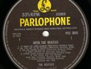 With the Beatles UK 1964 PCS STEREO Y&B Label MINT-