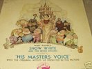 Rare Walt Disney Snow White 3 Record 78 Display Album