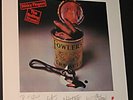 ROLLING STONES - STICKY FINGERS- PLATE SIGNED LITHO+COA