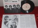 BEATLES 2nd Fan Club Flexidisc 1964 1st Press + LETTER