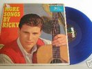 Ricky Nelson rare blue vinyl LP More songs by Ricky