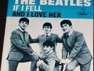 The Beatles And I Love Her 45 Picture Sleeve PS N MINT
