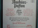 PHILIPS A00150L/153L BACH Mattheaus Passion MENGELBERG