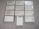 U2 12 X PROMO CASSETTE TAPES