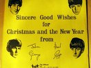 BEATLES 1963 XMAS FAN CLUB FLEXIDISC IN EX+ CONDITION