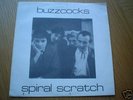 BUZZCOCKS Spiral Scratch FIRST PRESS Plastic Labels