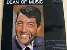DEAN MARTIN autographed signed ALBUM / LP w/COA