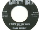 FRANK BEVERLY if thats what you wanted NORTHERN SOUL