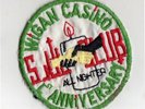 Wigan Casino 1st Anniversary Woven Northern Soul Badge
