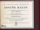 Schneider St Qt.Haydn Qts.Rare Haydn Soc.Box -HSQ-F USA
