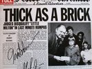 JETHRO TULL *SIGNED Thick As A Brick LP* IAN ANDERSON