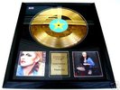 MADONNA  HOLLYWOOD 24ct GOLD RECORD  AWARD  RARE