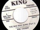 King Coleman Boo Boo Song 45 KING funk soul James Brown