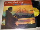 JOHNNY CASH  SIGNED AUTOGRAPH SINGS HANK WILLIAMS  SUN