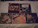 NOW THATS WHAT I CALL MUSIC LP VOL 1,2,3,4 AND 5
