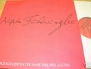 FURTWANGLER SOCIETY BACH 3 STRAVINSKY WAGNER STRAUSS