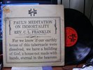 Rev. C.L. Franklin LP  Paul's Meditation on Immorality