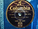LAUREL & HARDY - THE LEGENDARY 1933 BRITISH COLUMBIA 78