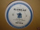 RARE SET (4) 78RPM  DF / RAMEAU  piano  MARCELLE  MEYER