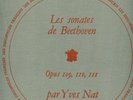 DF 109 / BEETHOVEN / YVES NAT, piano