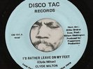 Clyde Milton 45 on Disco Tac rare northern soul Detroit