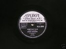 RARE LATE  UK EDDIE COCHRAN 78 RPM , SOMETHING ELSE