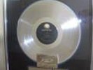 Peter Gabriel 'So' platinum disc for 2000000 sales