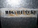 metal cover BIG BLACK bulldozer original SHELLAC 1/200