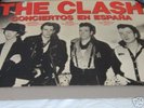 THE CLASH/PUNK RARE CONCERT POSTER