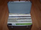 Mixture of 43 HOUSE/DANCE Vinyls + Flight Box