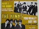 KINKS : YOU REALLY GOT ME + HONEYCOMBS - FRENCH EP