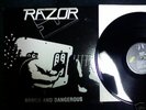 RAZOR Armed and Dangerous Original 1984  Voice Records
