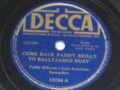 Ethnic Irish 78rpm Decca12124 Paddy Killoran Serenaders