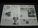 JETHRO TULL THICK AS A BRICK UK ORIGINAL RARE VINYL EX+