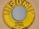 RARE SUN 45 197 EARL PETERSON 'BOOGIE BLUES' ORIGINAL
